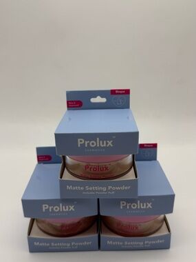 ( 3 Pack) Prolux Matte Setting Powder - Bisque